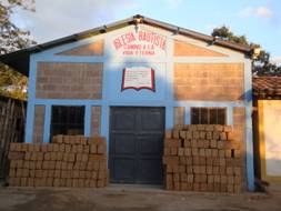 Sandino Baptist Mission building completed in Ocotal, Nicaragua.