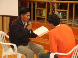 Personal wtinessing demonstration in Santo Domingo Ecuador
