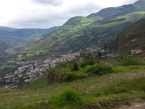 Andes city of Totogalpa, Ecuador www.AbideInChrist.com/missions/