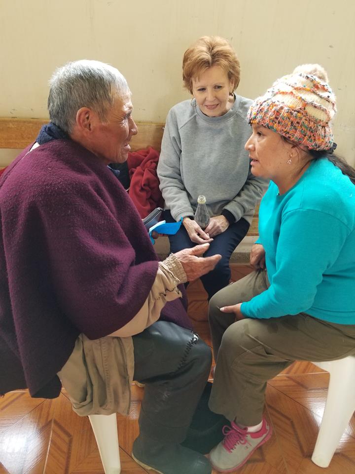 Man trusting in Chrsit as his savior. 