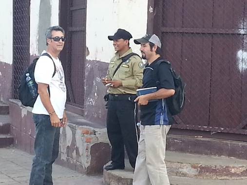 Security guard accepted Christ as Savior in Juigalpa, Nicaragua