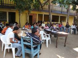 Overflow classes at Ocotal Nicaragua