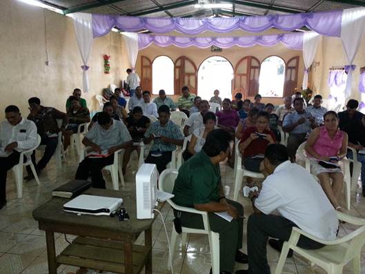 Abide in Christ evangelism workshop at El Ayote, Nicaragua.