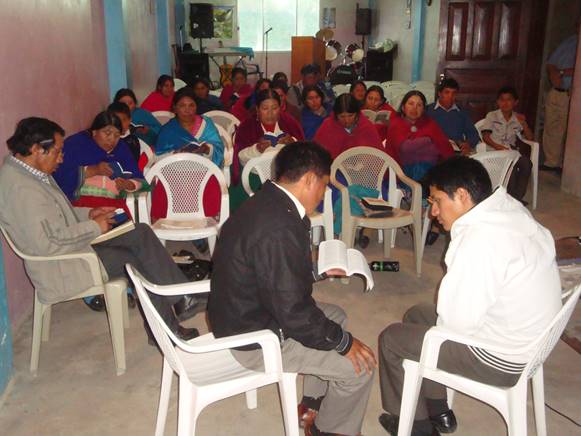 Evangelism training Alausi, Ecuador