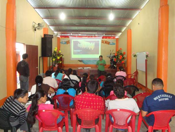 Evangelism workshop Juan Montalvo, Ecuador