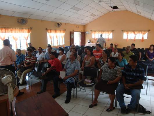 Evangelism workshop in San Rafael del Sur, Nicaragua.