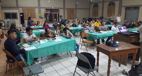 Abide in Christ ministry at Hebron Baptist Church, Tegucigalpa, Honduras.