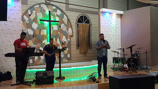 Abide in Christ evangelism conference at Hebron Baptist Church.