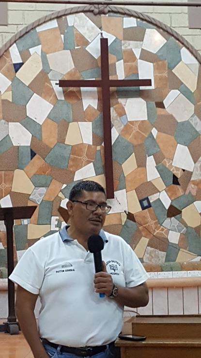 Pastor of Hebron Baptist Church, Tegucigalpa, Honduras for 27 years.