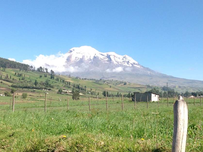 Beautiful mountains in Ecuador