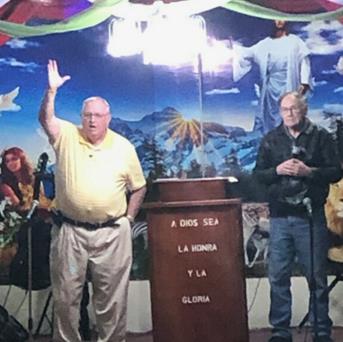 Abide in Christ missionary preaching the Gospel in Ecuador.