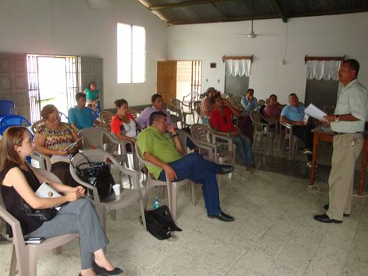 Abide in Christ evangelism training in Jinotega, Nicaragua.