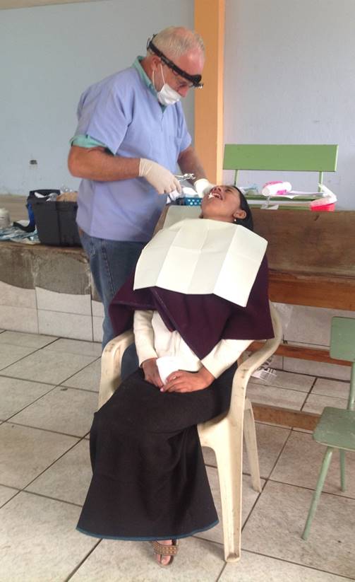 Abide in Christ dental evangelism in San Juan de Guabo