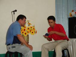 Personal witnessing demonstration Evangelism in Depth