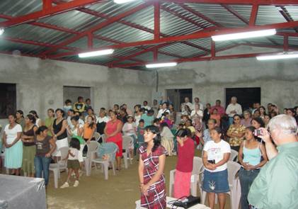 Dedication of Las Acacias Baptist Mission, Danli, Honduras