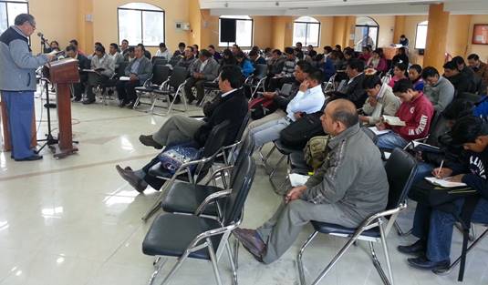 Lenin de Janon speaking at Peniel Pastor's Conference