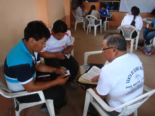Evangelism workshop in Machala, Ecuador