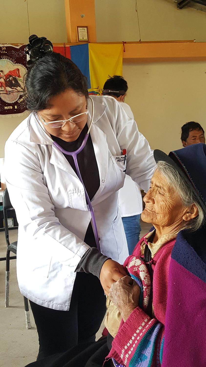 Ecuadorian medical doctor Abide in Christ team member. 
