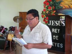Quechua pastor and leader in Ecuador.
