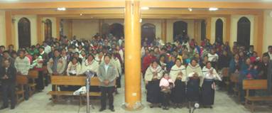 Quechua Pastor and Wive's Conference Riobamba Ecuador 2011