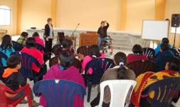 Quechua pastors wives conference in Riobamba Ecuador