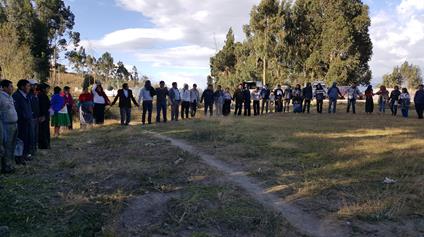Land dedication Peniel Theological Seminary