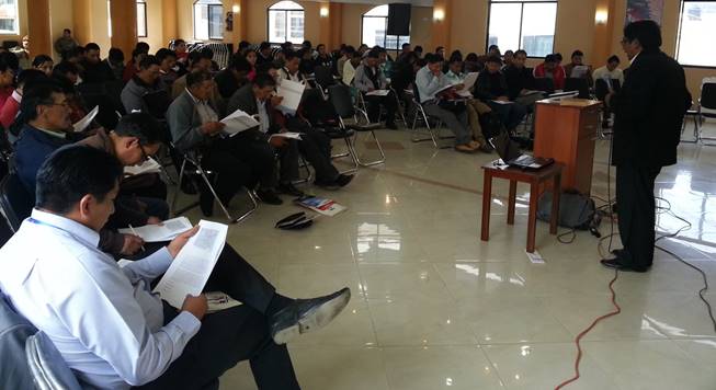 Alberto Copa teaching First Corinthians