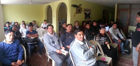 Abide in Christ ministry at Peniel Theological Seminary in Riobamba, Ecuador. 
