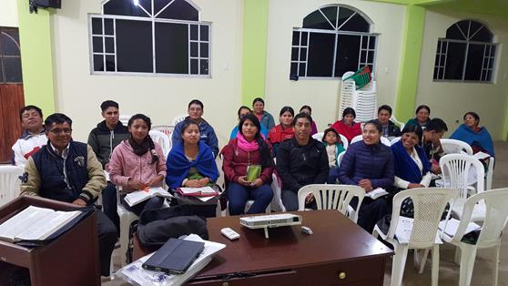 Abide in Christ missionary teaches courses at Peniel Theological Seminary in Riobamba, Ecuador.