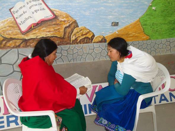 Quichua evangelism workshop in Alausi, Ecuador