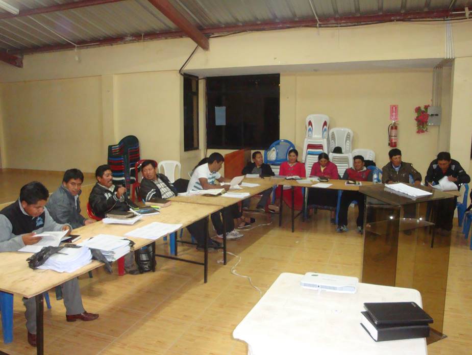 Abide in Christ teaching ministry at Peniel seminary in Quito, Ecuador.