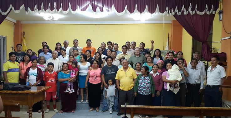 Abide in Christ Bible teaching for church leaders in Ecuador.