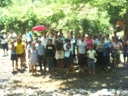 Work day at Baptist mission Ocotal, Nicaragua