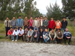 Seminary students Riobamba Ecuador