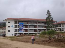 Beautiful new university campus in Chachapoyas, Peru