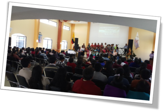 Wil preaching at Abide in Christ pastor leadership conference in Ecuador.