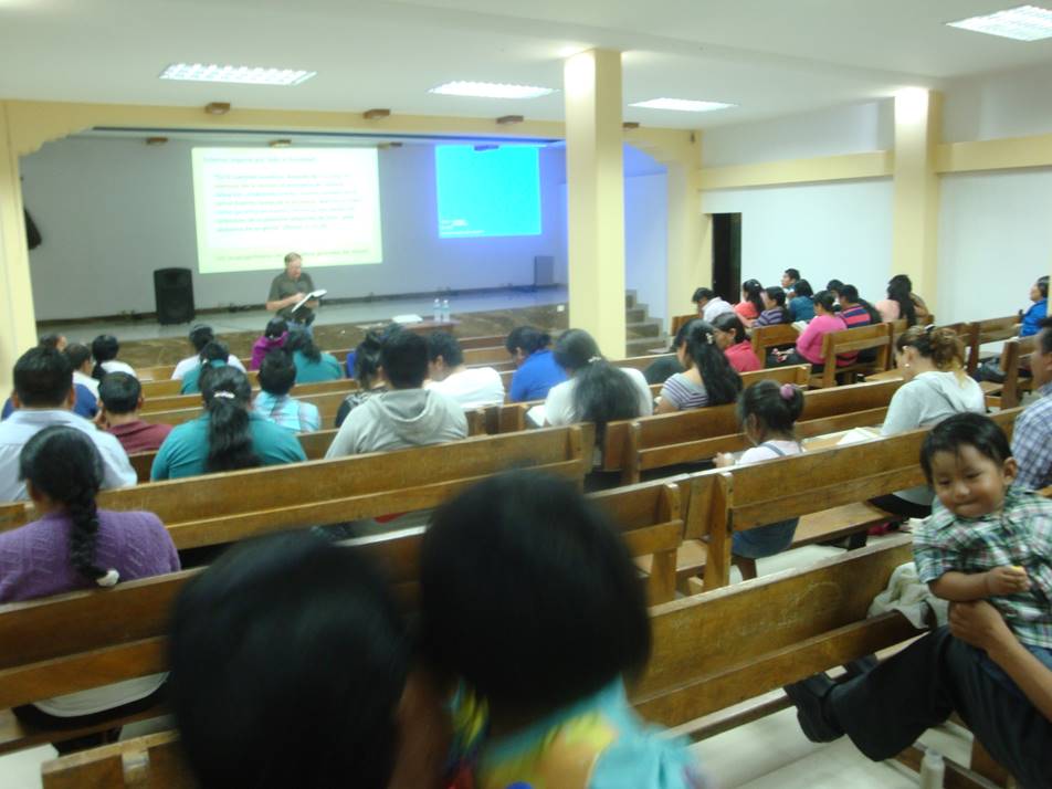 Abide in Christ teaching ministry in Puyo, Ecuador.