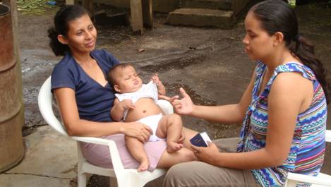Abide in Christ teaches personal evangelism in Nicaragua.