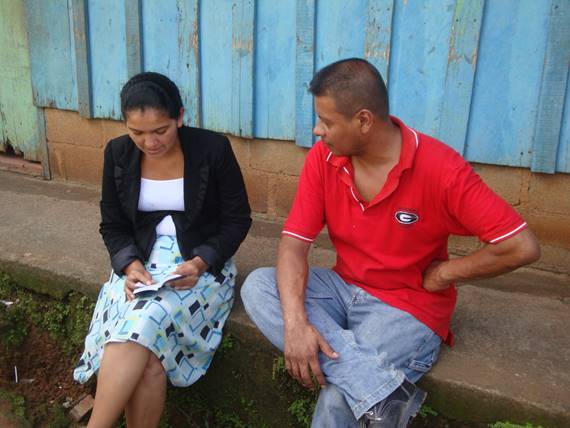 Abide in Christ personal evangelism training in Nueva Guinea Nicaragua