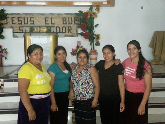 Students with a vision to reach women and youth