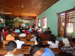 Evangelism in Depth woprkshop at FBC Esteli, Nicargua