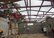 Roof constructin at Zapotillo